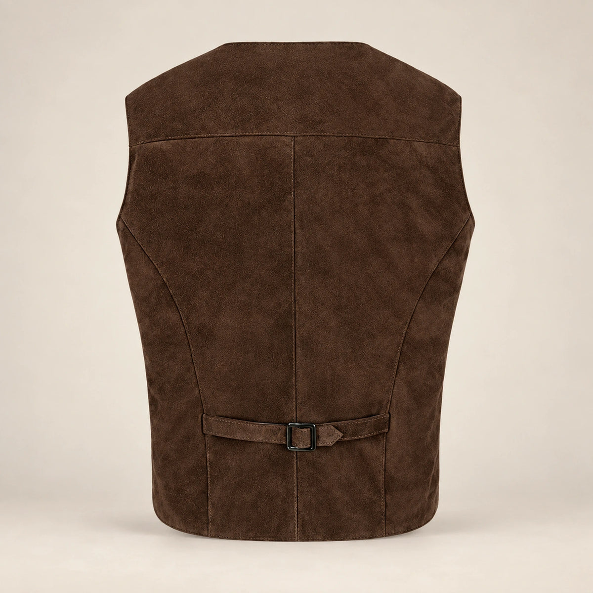 Caldwick Men's Suede Leather Waistcoat