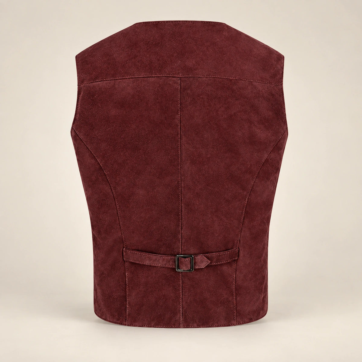 Caldwick Men's Suede Leather Waistcoat
