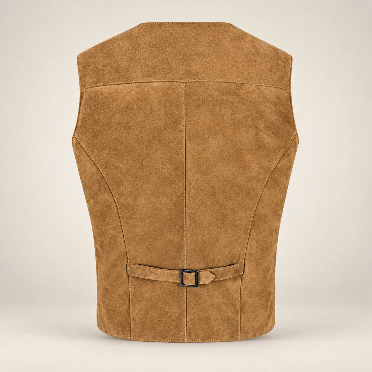 Caldwick Men's Suede Leather Waistcoat