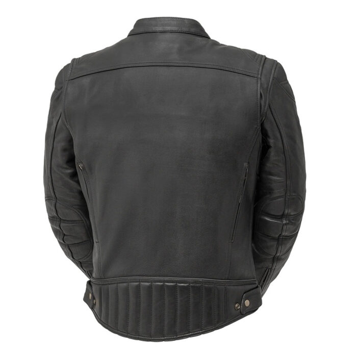 Top Performer Men's Motorcycle Leather Jacket - Image 5