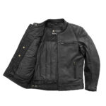 Top Performer Men's Motorcycle Leather Jacket - Image 2