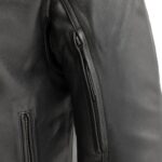 Top Performer Men's Motorcycle Leather Jacket - Image 3