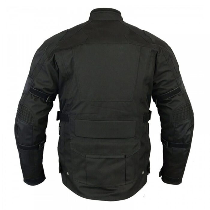 BGA VELOCITY WP MOTORCYCLE CORDURA JACKET BLACK - Image 2
