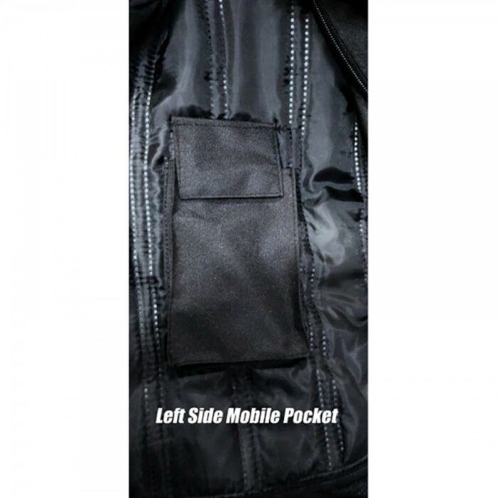 BGA VELOCITY WP MOTORCYCLE CORDURA JACKET BLACK - Image 3