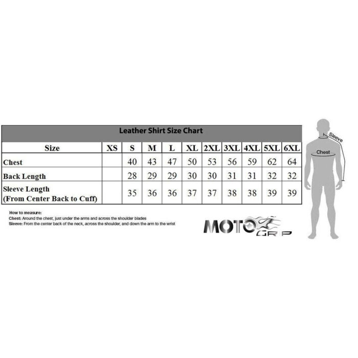 Premium Men's Distressed Leather Shirt Motorcycle Full sleeve Snap buttons Biker - Image 4