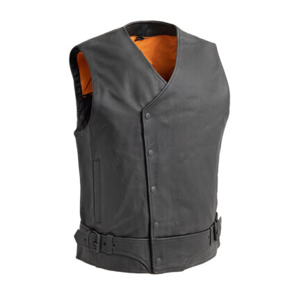 Veteran ONLY IN 3XL Men's Motorcycle Leather Vest