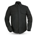 Mercer - Men's Motorcycle Canvas Shirt - Image 2
