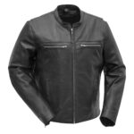Rocky Men's Motorcycle Leather Jacket