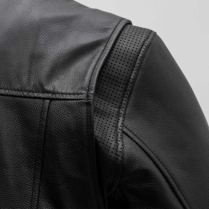 Rocky Men's Motorcycle Leather Jacket - Image 4