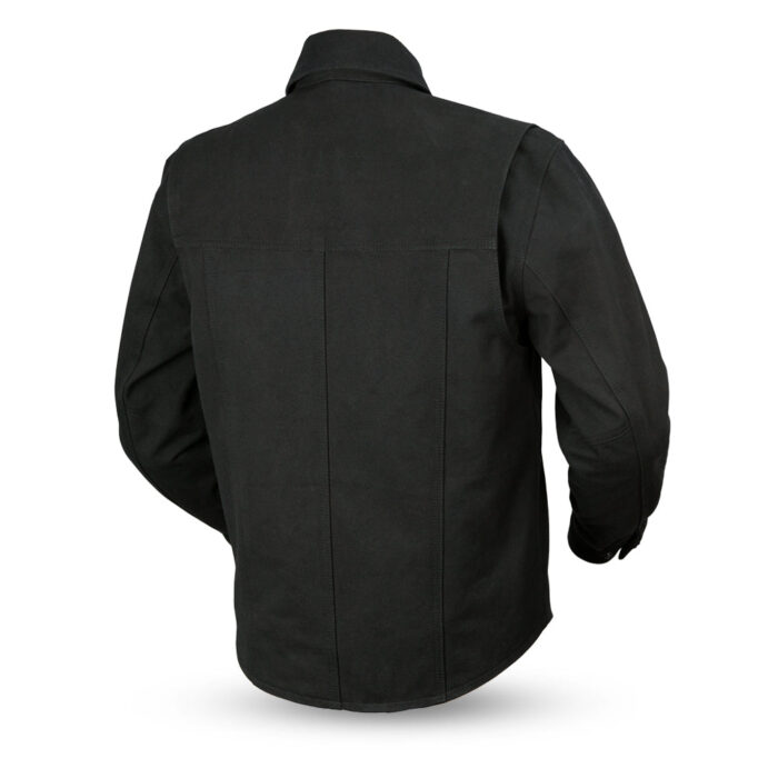 Mercer - Men's Motorcycle Canvas Shirt - Image 3