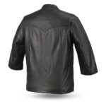 Mesa - Men's Motorcycle Leather Shirt - Image 2