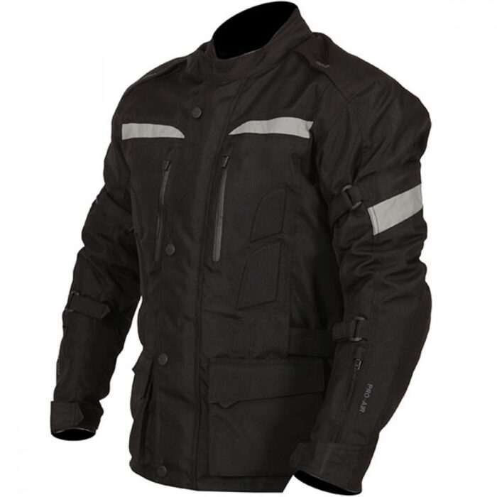 Munich Motorcycle Jacket Black - Image 4
