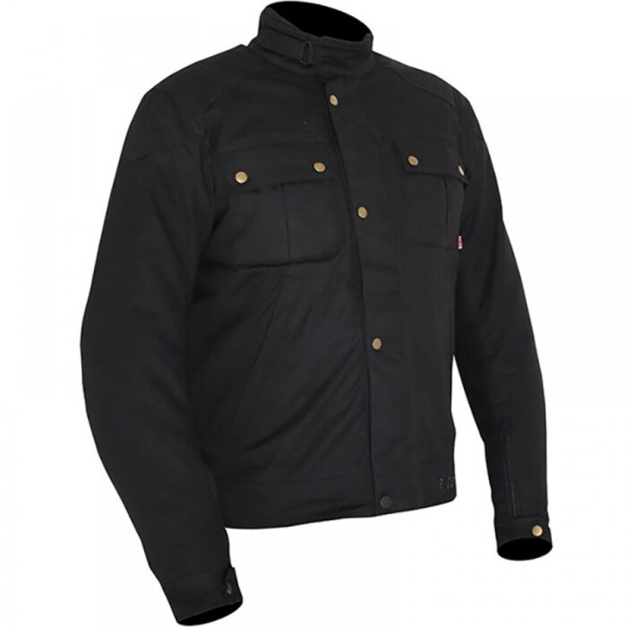 Ashland Motorcycle Jacket – Black - Image 2