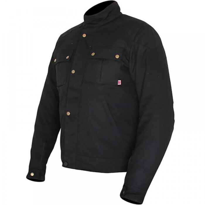 Ashland Motorcycle Jacket – Black - Image 3
