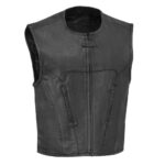 Raceway - Men's Perforated Men's Motorcycle Leather Vest