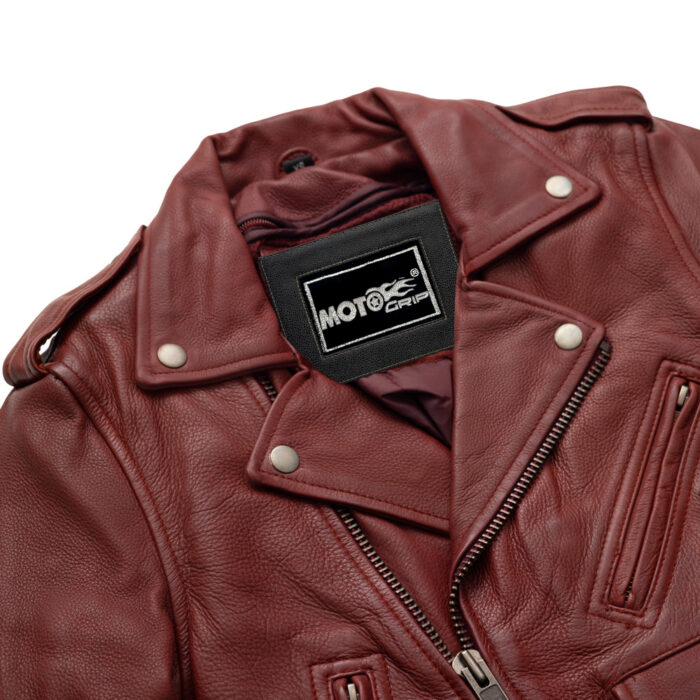 Katy - Women's Leather Jacket - BHBR - Image 3