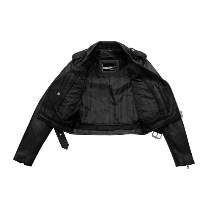 Imogen - Women's Motorcycle Leather Jacket - Image 3