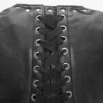 Empress Women's Motorcycle Leather Vest - Image 3