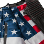 Anthem Men's Swat Style Leather Motorcycle Vest - Limited Edition - Image 2