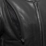 Revolt Men's Motorcycle Leather Jacket - Image 3