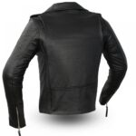 Rockstar - Women's Motorcycle Leather Jacket - Image 2