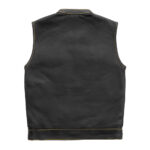 Gadsden - Men's Leather Motorcycle Vest - Limited Edition - Image 3