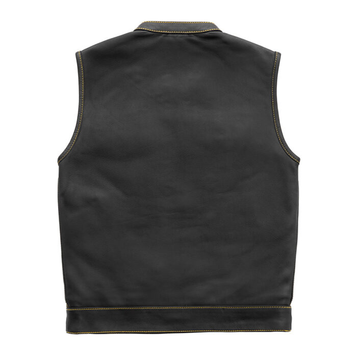 Gadsden - Men's Leather Motorcycle Vest - Limited Edition - Image 3