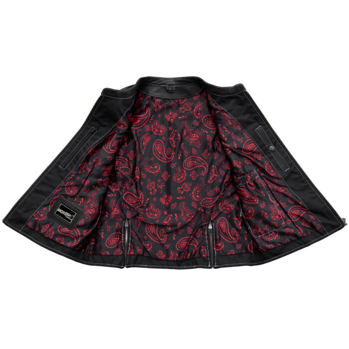 Quinn Women's Club Style Leather Vest - Limited Edition - Image 2