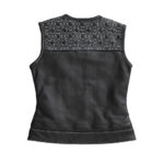 Angelite Women's Motorcycle Leather Vest - Limited Edition - Image 2